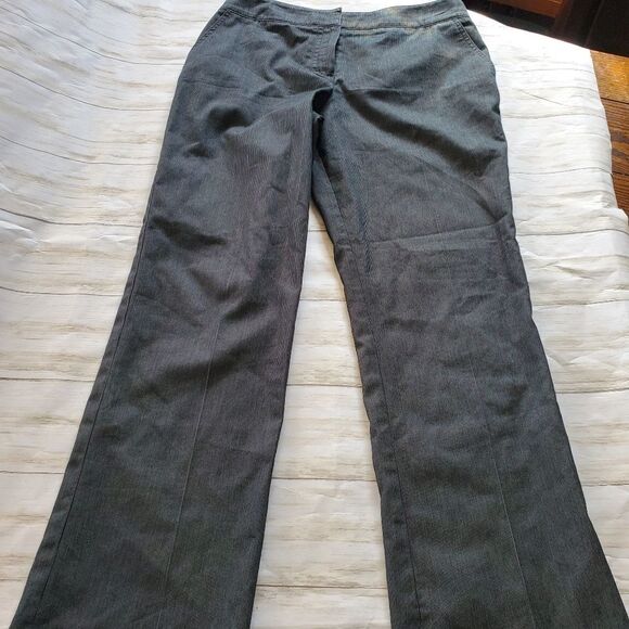St John by Marie Gray dark grey slacks Sz 6 - Picture 1 of 4